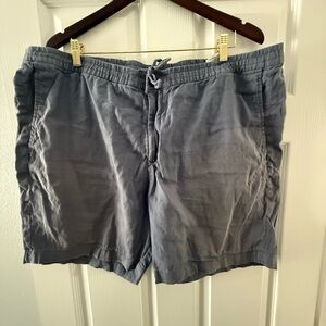 H&M Blue Drawstring Shorts